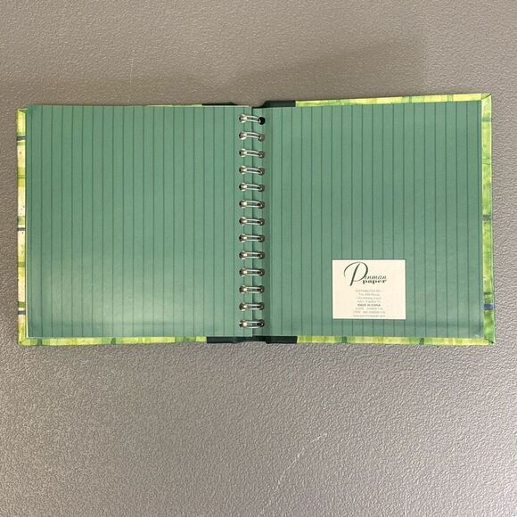 Silk Fabric Journal 7”x7” Penman Paper with Real Dried Flowers 80 Lined Pages - Picture 6 of 8